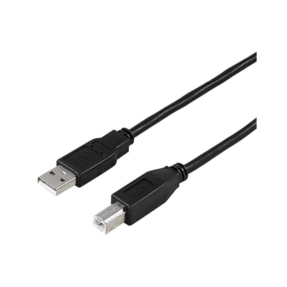 Produktbild för DELTACO USB-205S - USB-kabel - USB till USB typ B - 50 cm