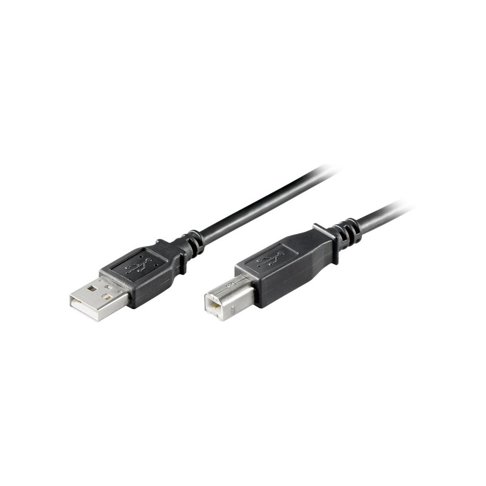 Produktbild för goobay - USB-kabel - USB typ B till USB - 1 m