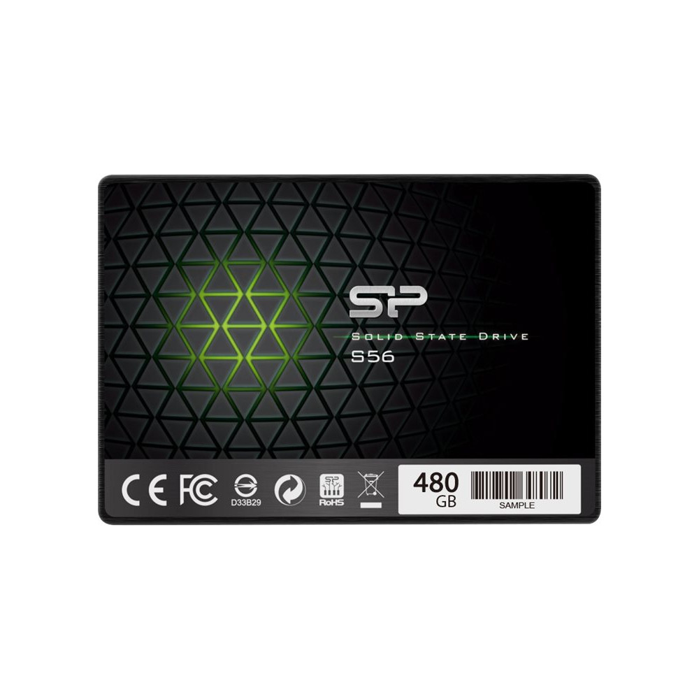 Produktbild för SILICON POWER Slim S56 - SSD - 480 GB - SATA 6Gb/s