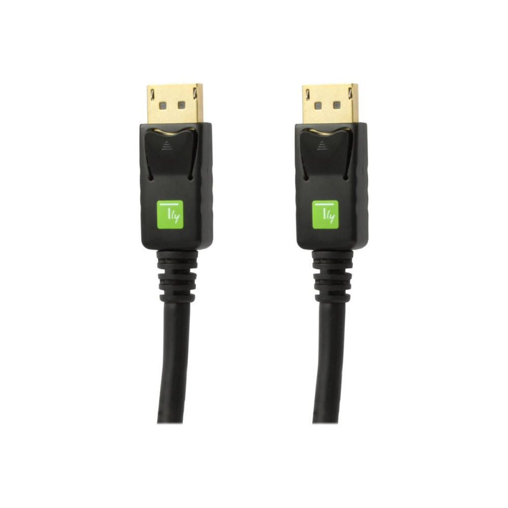 Produktbild för TECHly - bildskärms/ljudkabel - DisplayPort till DisplayPort - 50 cm