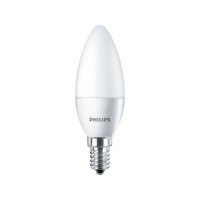 Produktbild för Philips CorePro - LED-glödlampa - form: B35 - glaserad finish - E14 - 5 W - varmt vitt ljus - 2700 K