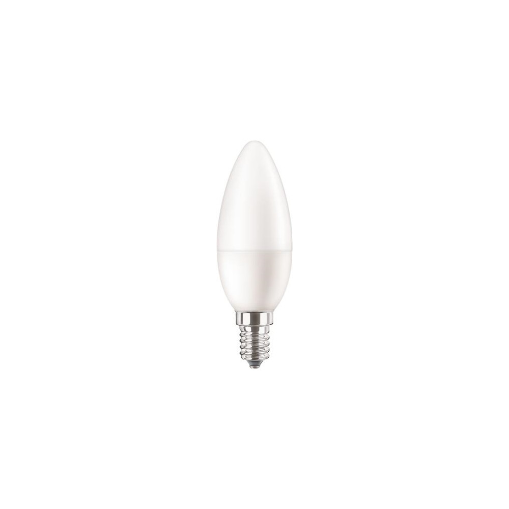 Produktbild för Philips CorePro - LED-glödlampa - form: B35 - glaserad finish - E14 - 5 W - varmt vitt ljus - 2700 K