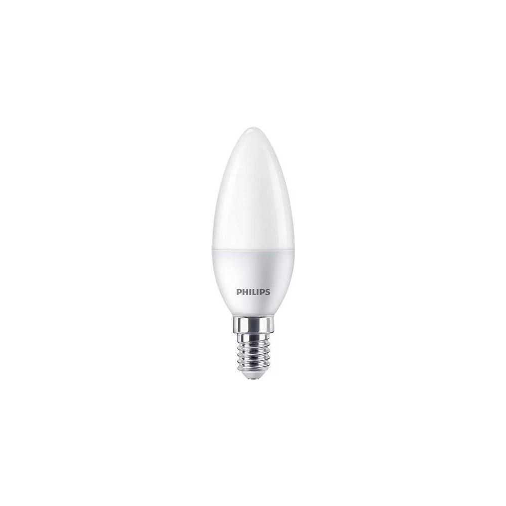 Produktbild för Philips CorePro - LED-glödlampa - form: B35 - glaserad finish - E14 - 5 W - varmt vitt ljus - 2700 K