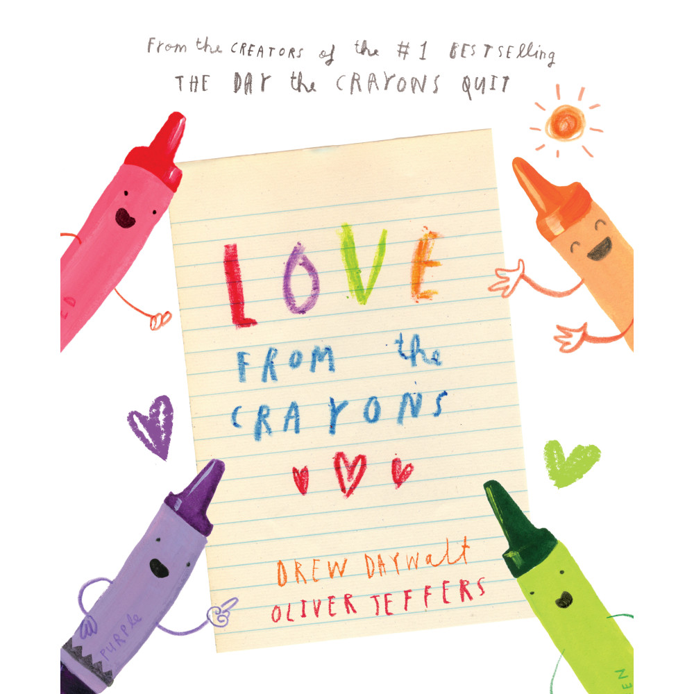Produktbild för Love from the Crayons (inbunden, eng)