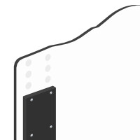 Produktbild för Sängram med huvudgavel Svart 70 x 190 cm Konstruerat trä