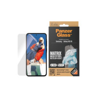 Produktbild för PanzerGlass Matrix - skärmskydd för mobiltelefon - ultrabred passning med AlignerKit
