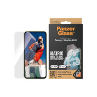 Produktbild för PanzerGlass Matrix - skärmskydd för mobiltelefon - ultrabred passning med AlignerKit