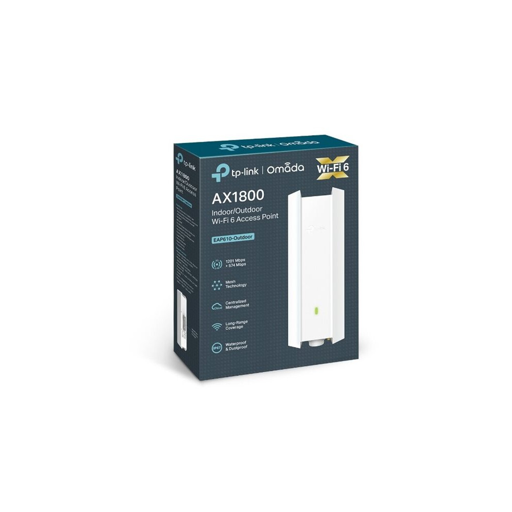 Produktbild för TP-Link Omada EAP610-Outdoor - trådlös åtkomstpunkt - Wi-Fi 6 - molnhanterad