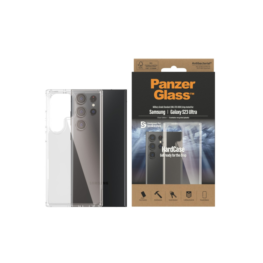 Produktbild för PanzerGlass HardCase Clear Edition - baksidesskydd för mobiltelefon