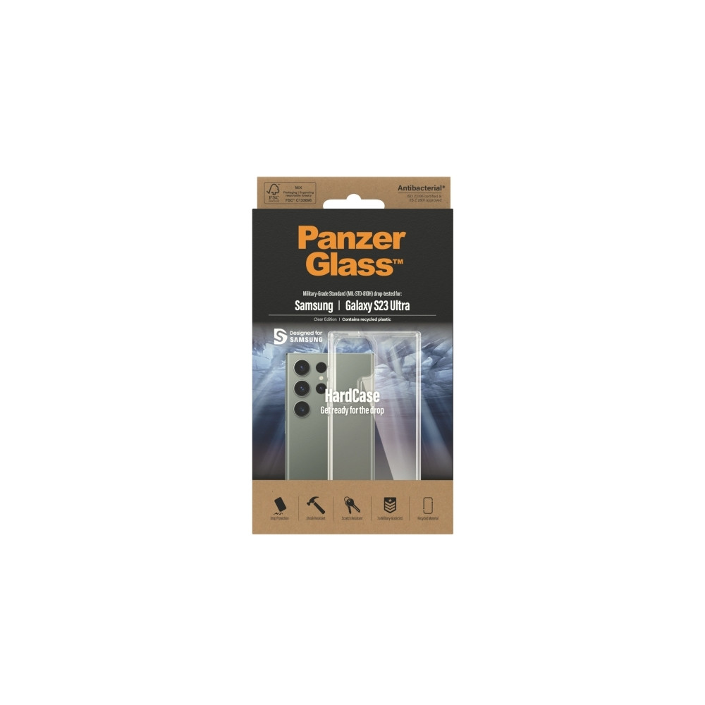 Produktbild för PanzerGlass HardCase Clear Edition - baksidesskydd för mobiltelefon