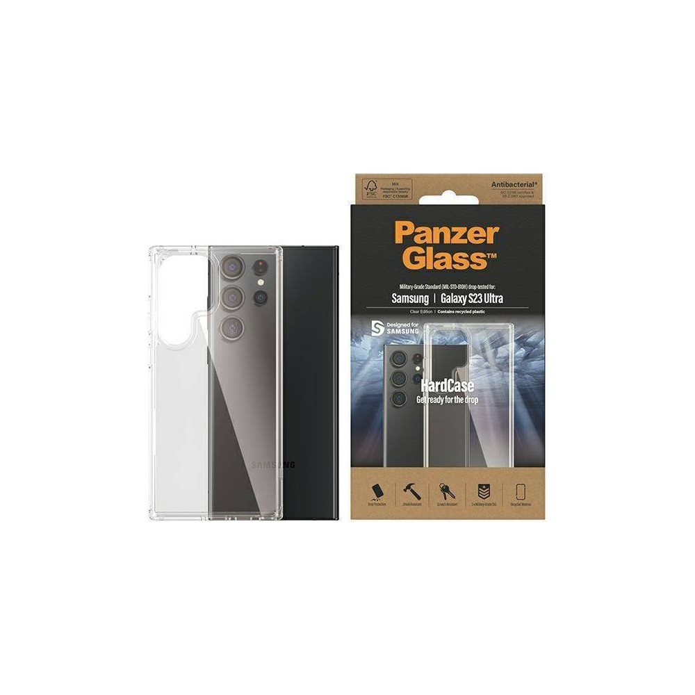 Produktbild för PanzerGlass HardCase Clear Edition - baksidesskydd för mobiltelefon