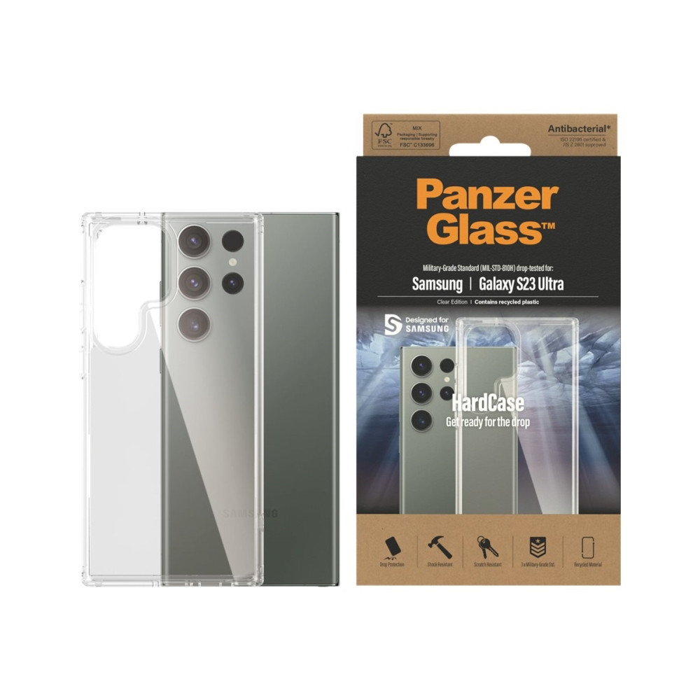 Produktbild för PanzerGlass HardCase Clear Edition - baksidesskydd för mobiltelefon