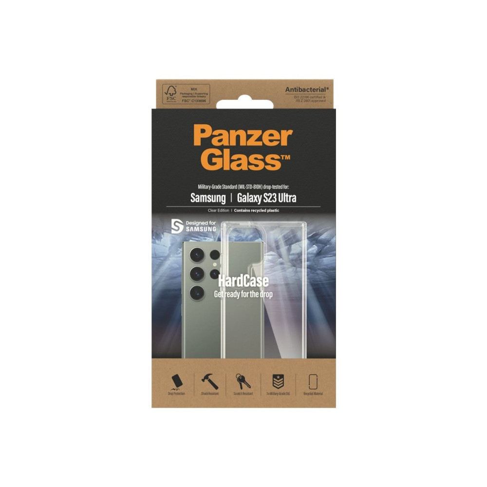 Produktbild för PanzerGlass HardCase Clear Edition - baksidesskydd för mobiltelefon