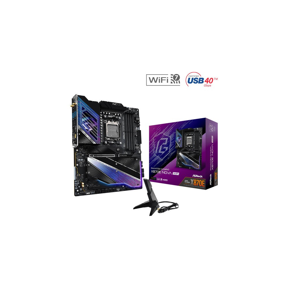 Produktbild för ASRock Phantom Gaming X870 NOVA WiFi