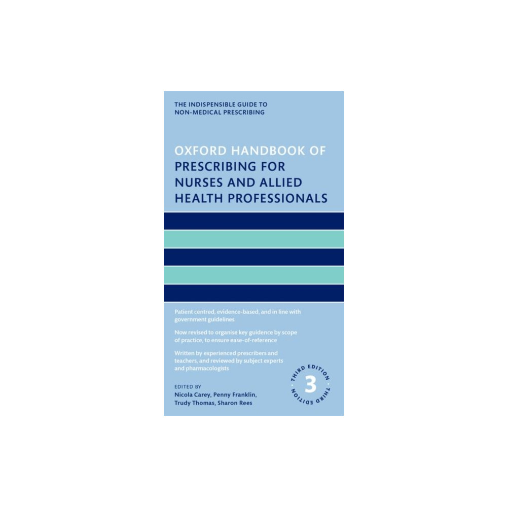 Produktbild för Oxford Handbook of Prescribing for Nurses and Allied Health Professionals (häftad, eng)