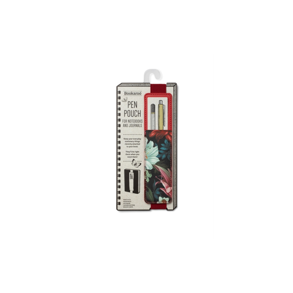 Produktbild för Bookaroo Pen Pouch - Dark Floral