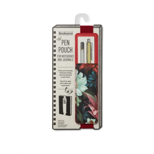 That Company Called If Bookaroo Pen Pouch - Dark Floral