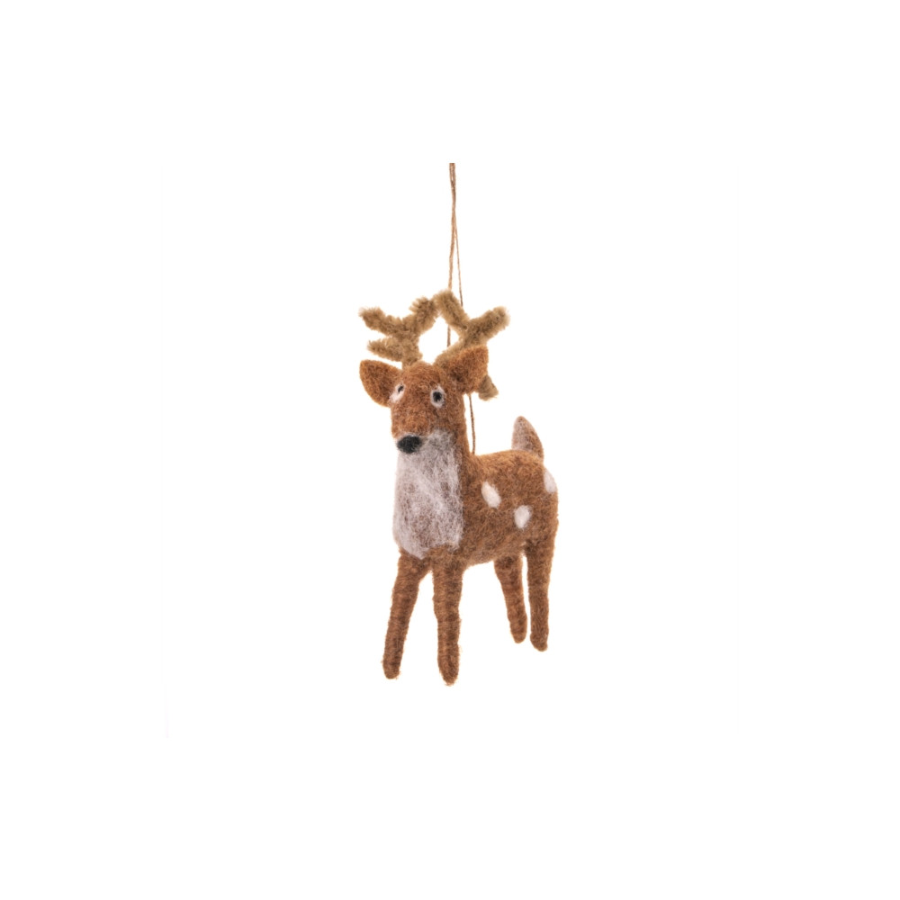 Produktbild för Deer Felt Decoration