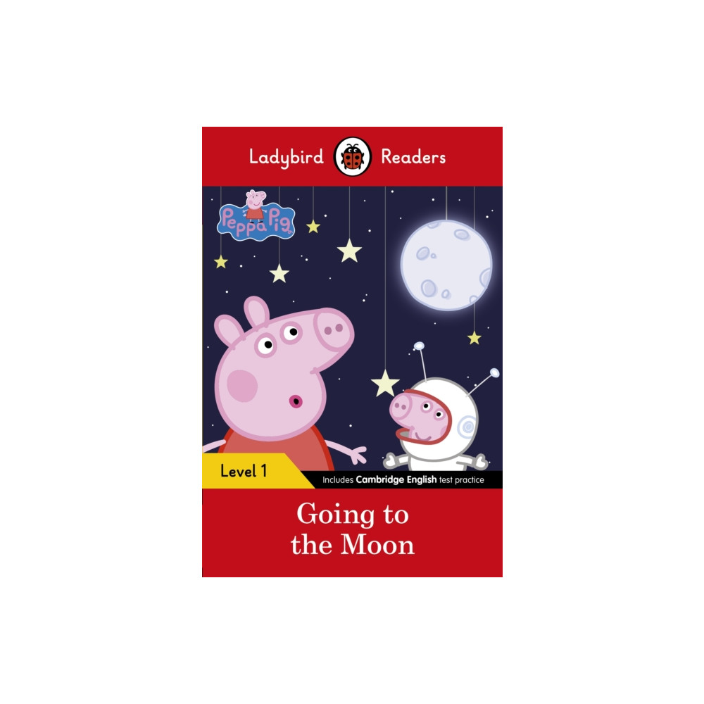 Produktbild för Ladybird Readers Level 1 - Peppa Pig - Peppa Pig Going to the Moon (ELT Graded Reader) (häftad, eng)