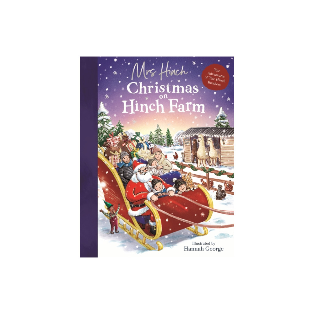 Produktbild för Christmas on Hinch Farm (inbunden, eng)