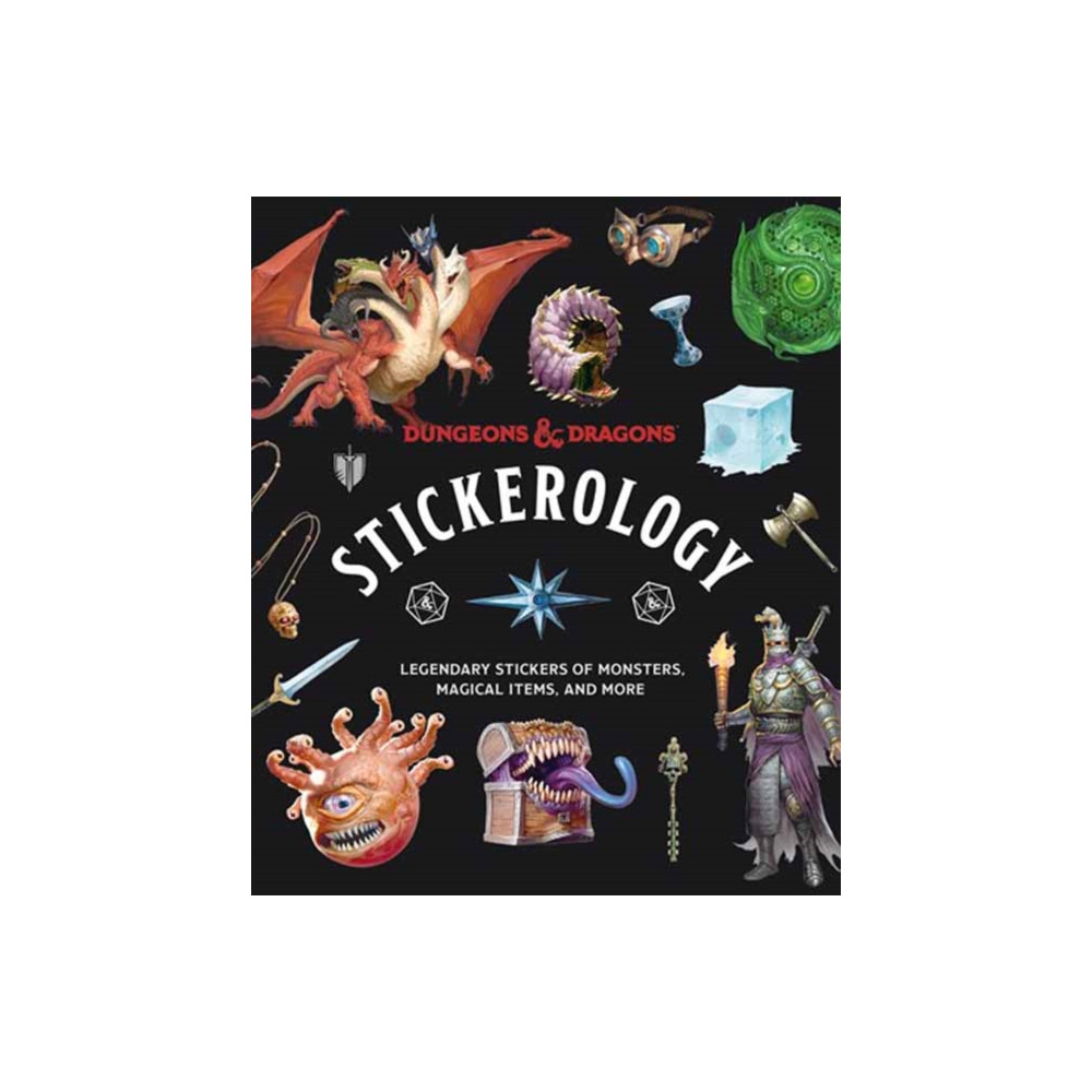 Produktbild för Dungeons & Dragons Stickerology (häftad, eng)