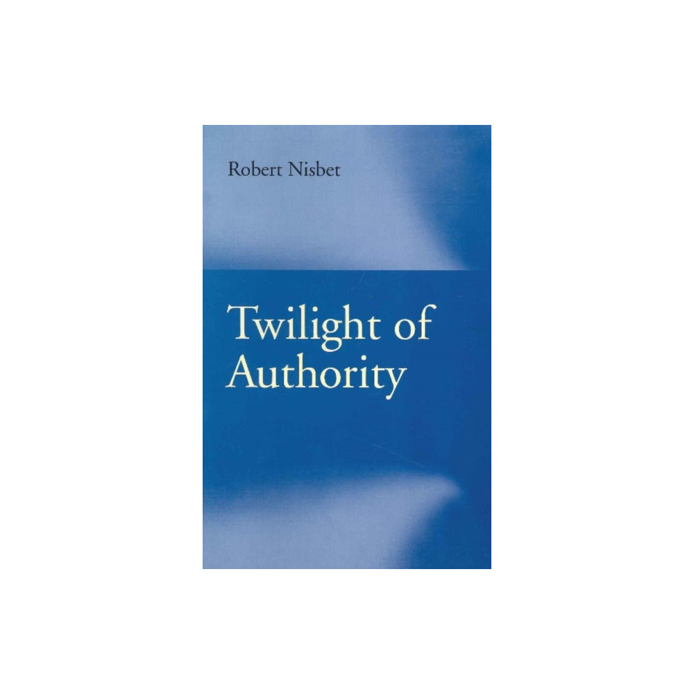 Produktbild för Twilight of Authority (häftad, eng)