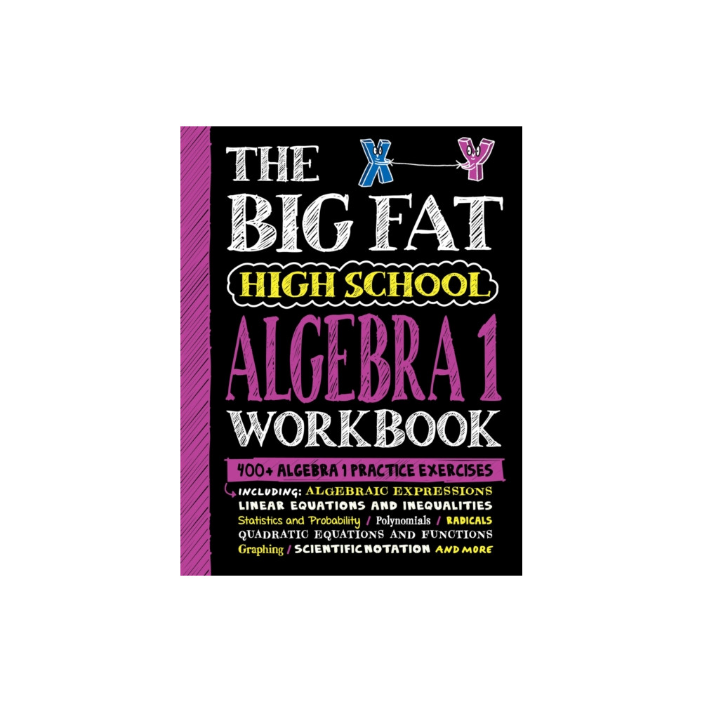 Produktbild för The Big Fat High School Algebra 1 Workbook (häftad, eng)