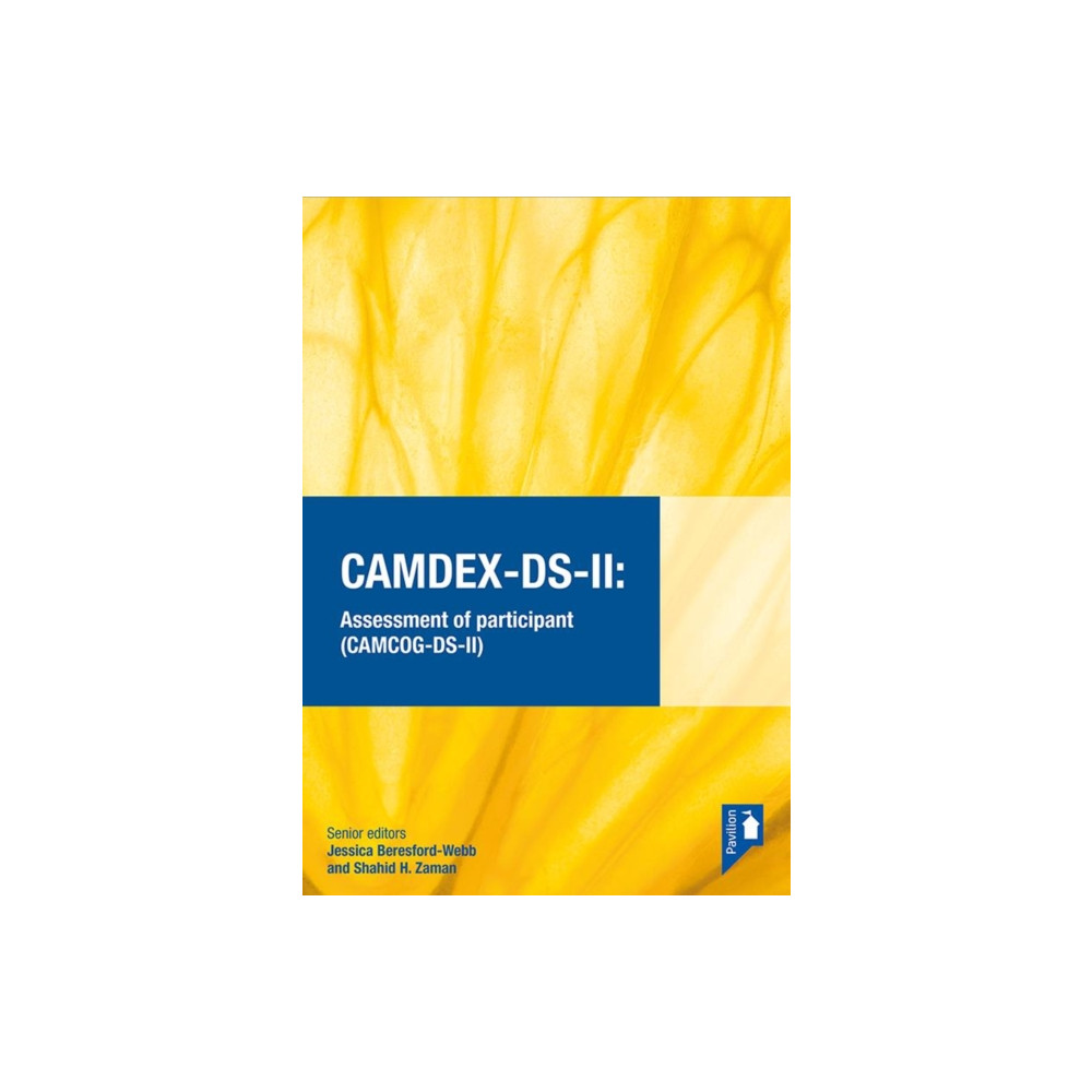 Produktbild för CAMDEX-DS-II: The Cambridge Examination for Mental Disorders of Older People with Down Syndrome and Others with Intellectual Disabilities. (Version II) Assessment of participant (CAMCOG-DS-II) (bok, spiral, eng)