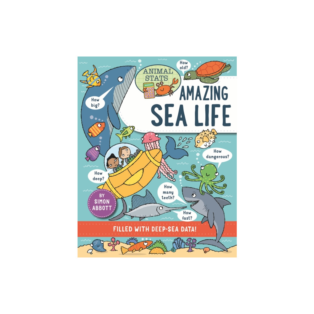 Produktbild för Animal Stats: Sea Life (inbunden, eng)