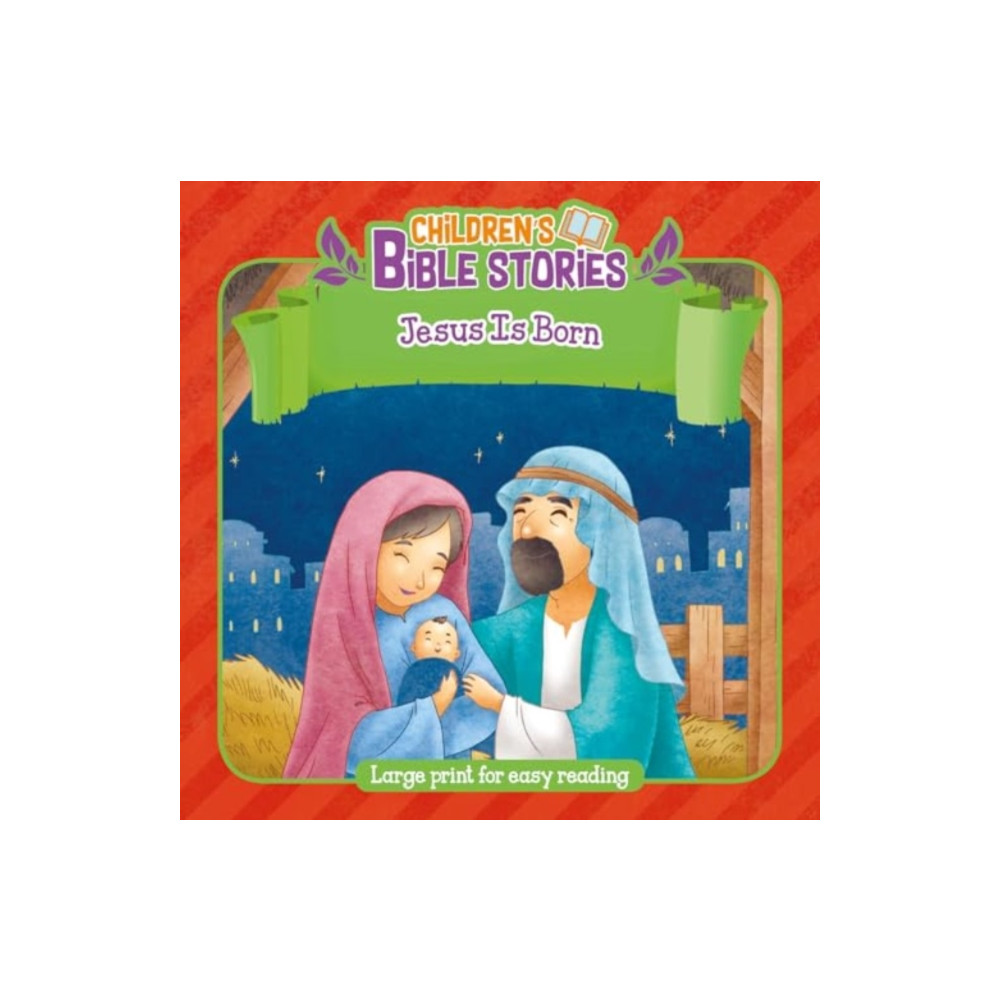 Produktbild för Children's Bible Stories: Jesus Is Born (häftad, eng)