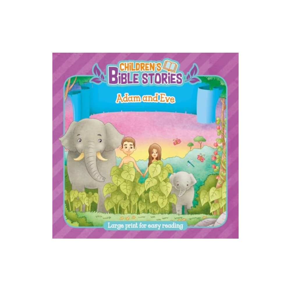 Produktbild för Children's Bible Stories: Adam and Eve (häftad, eng)