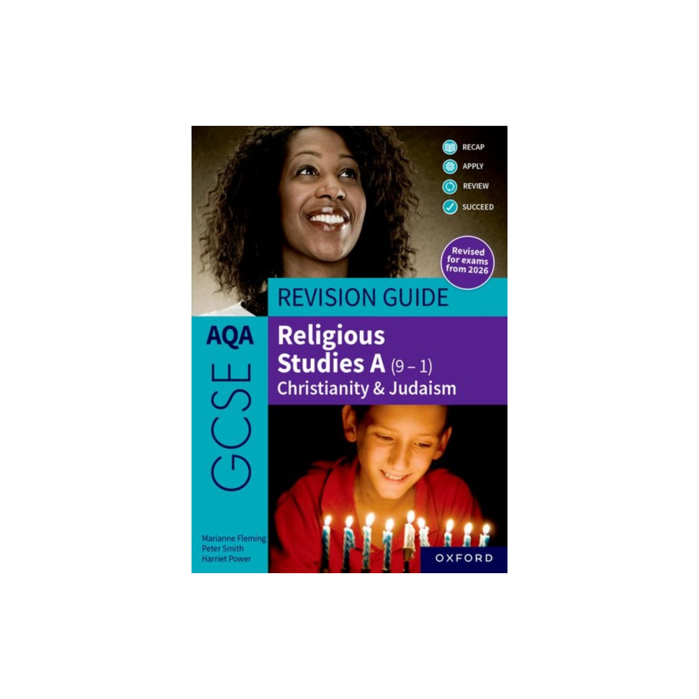 Produktbild för AQA GCSE Religious Studies A (9-1): Christianity & Judaism Revision Guide (häftad, eng)