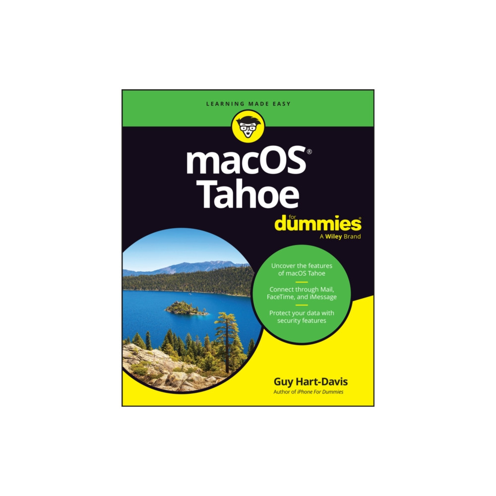 Produktbild för macOS Tahoe For Dummies (häftad, eng)