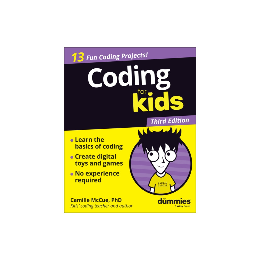 Produktbild för Coding For Kids For Dummies (häftad, eng)
