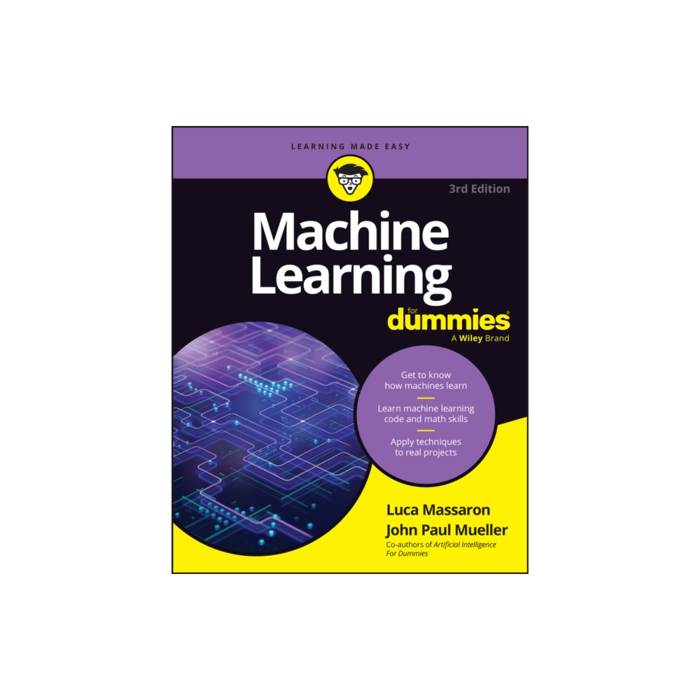 Produktbild för Machine Learning For Dummies (häftad, eng)
