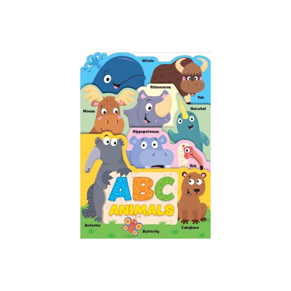 Produktbild för ABC Animals in the Wild (bok, board book, eng)