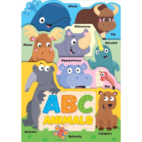 Gibbs M. Smith Inc ABC Animals in the Wild (bok, board book, eng)