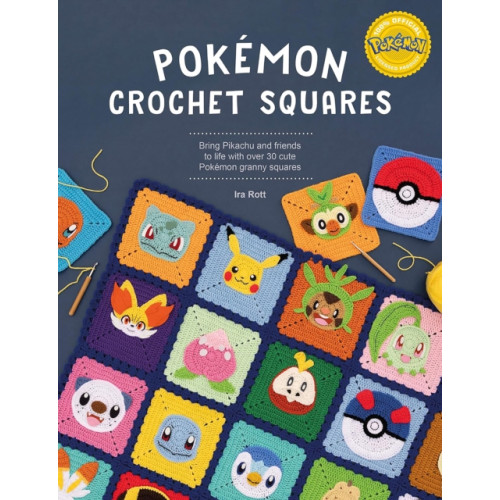 David & Charles PokeMon Crochet Squares (häftad, eng)