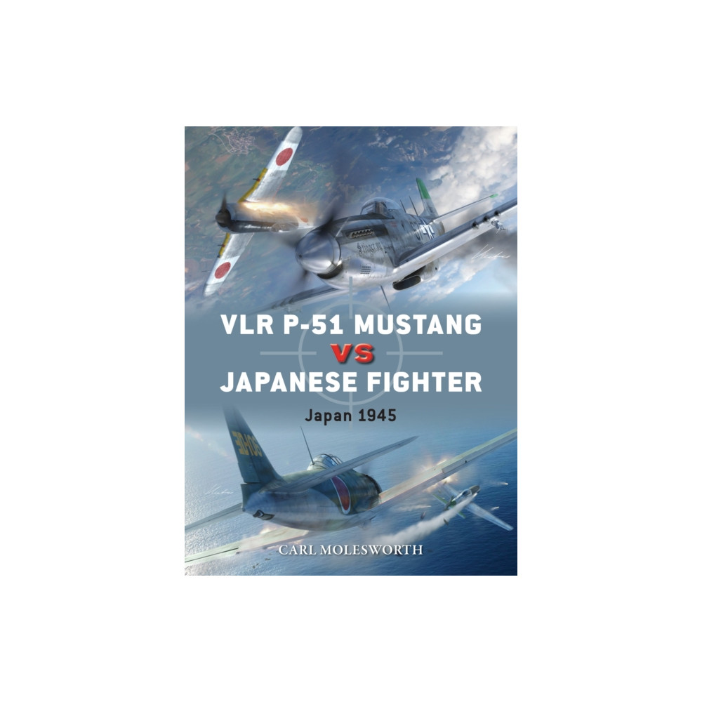 Produktbild för VLR P-51 Mustang vs Japanese Fighters (häftad, eng)