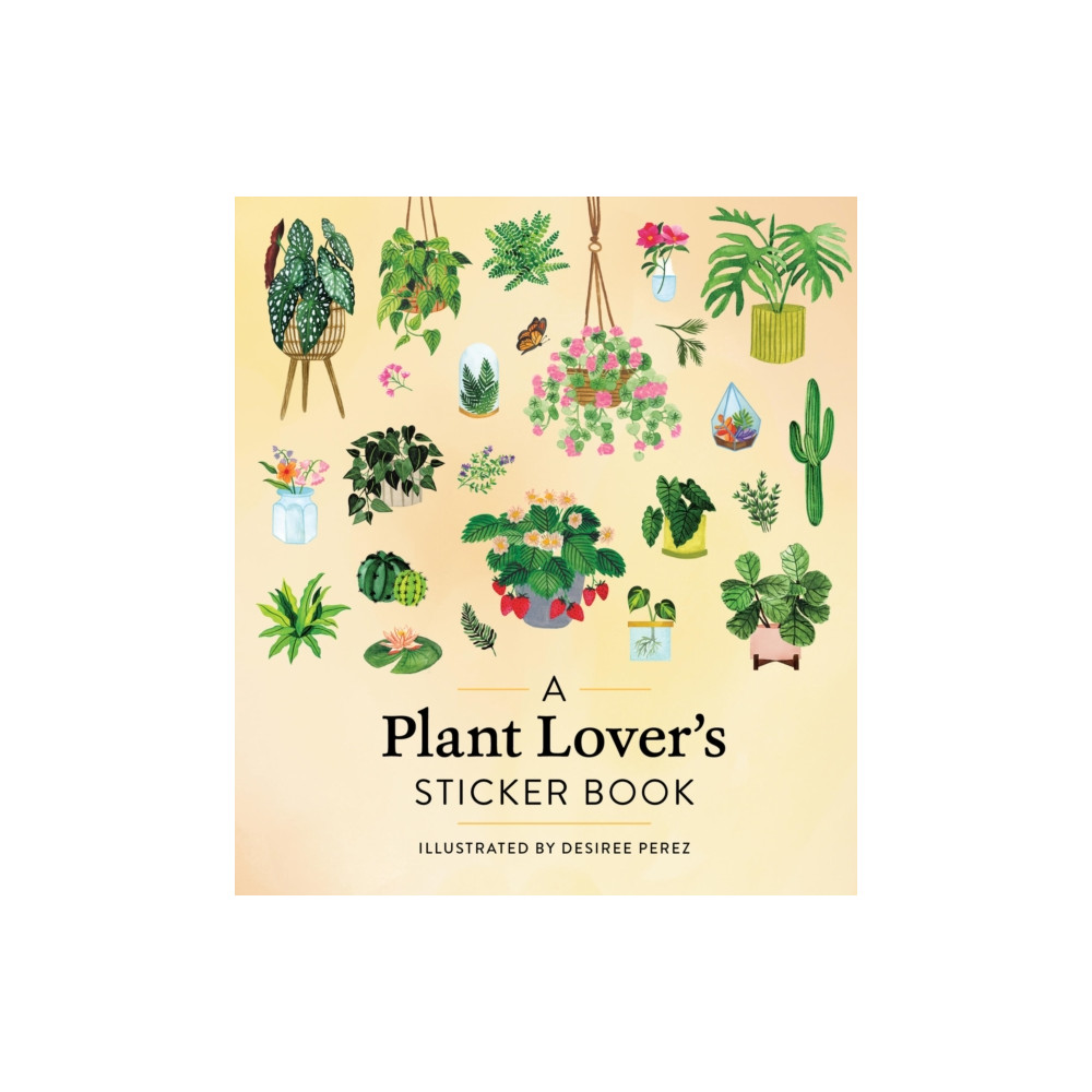 Produktbild för A Plant Lover's Sticker Book (inbunden, eng)