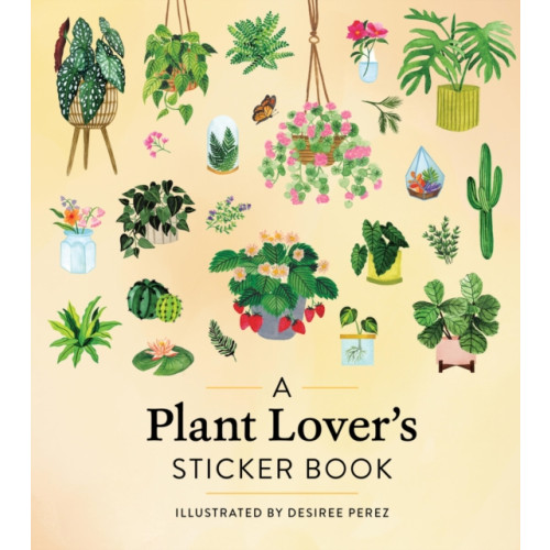 Workman Publishing A Plant Lover's Sticker Book (inbunden, eng)