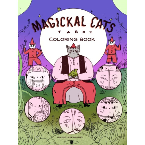 Microcosm Publishing Magickal Cats Tarot Coloring Book (häftad, eng)