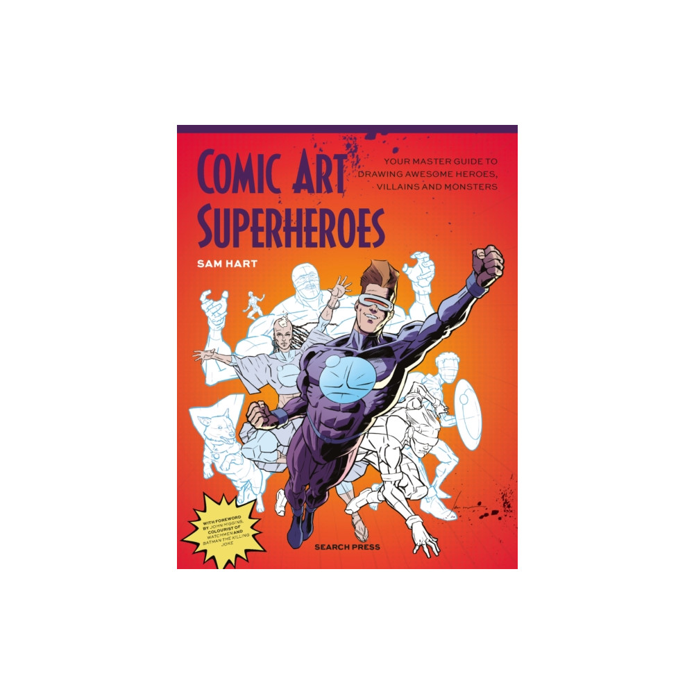 Produktbild för Comic Art Superheroes (häftad, eng)