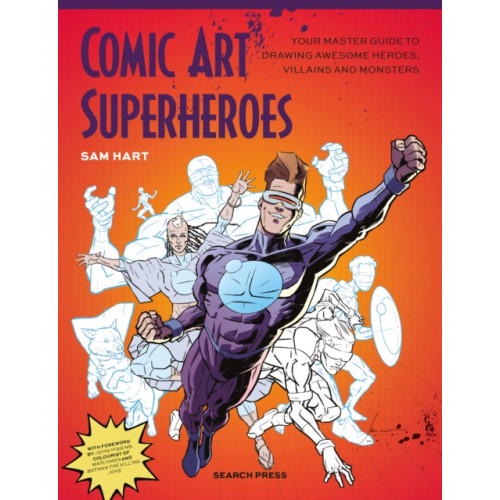 Search Press Ltd Comic Art Superheroes (häftad, eng)