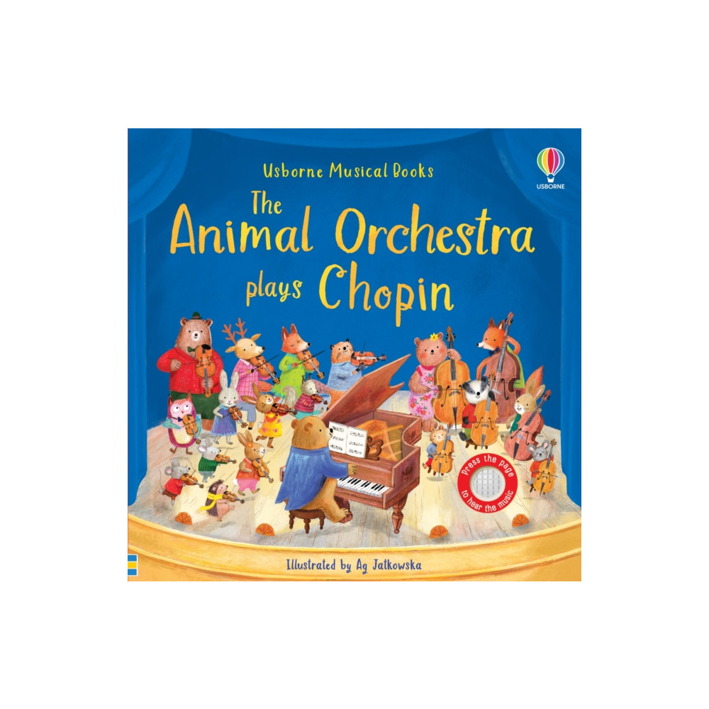 Produktbild för The Animal Orchestra Plays Chopin (bok, board book, eng)