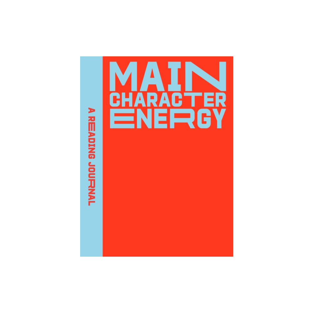 Produktbild för A Reading Journal: Main Character Energy (häftad, eng)