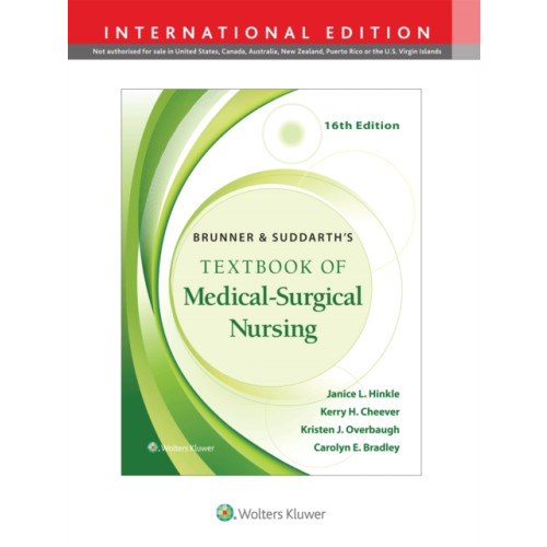 Wolters Kluwer Health Brunner & Suddarth's Textbook of Medical-Surgical Nursing (inbunden, eng)