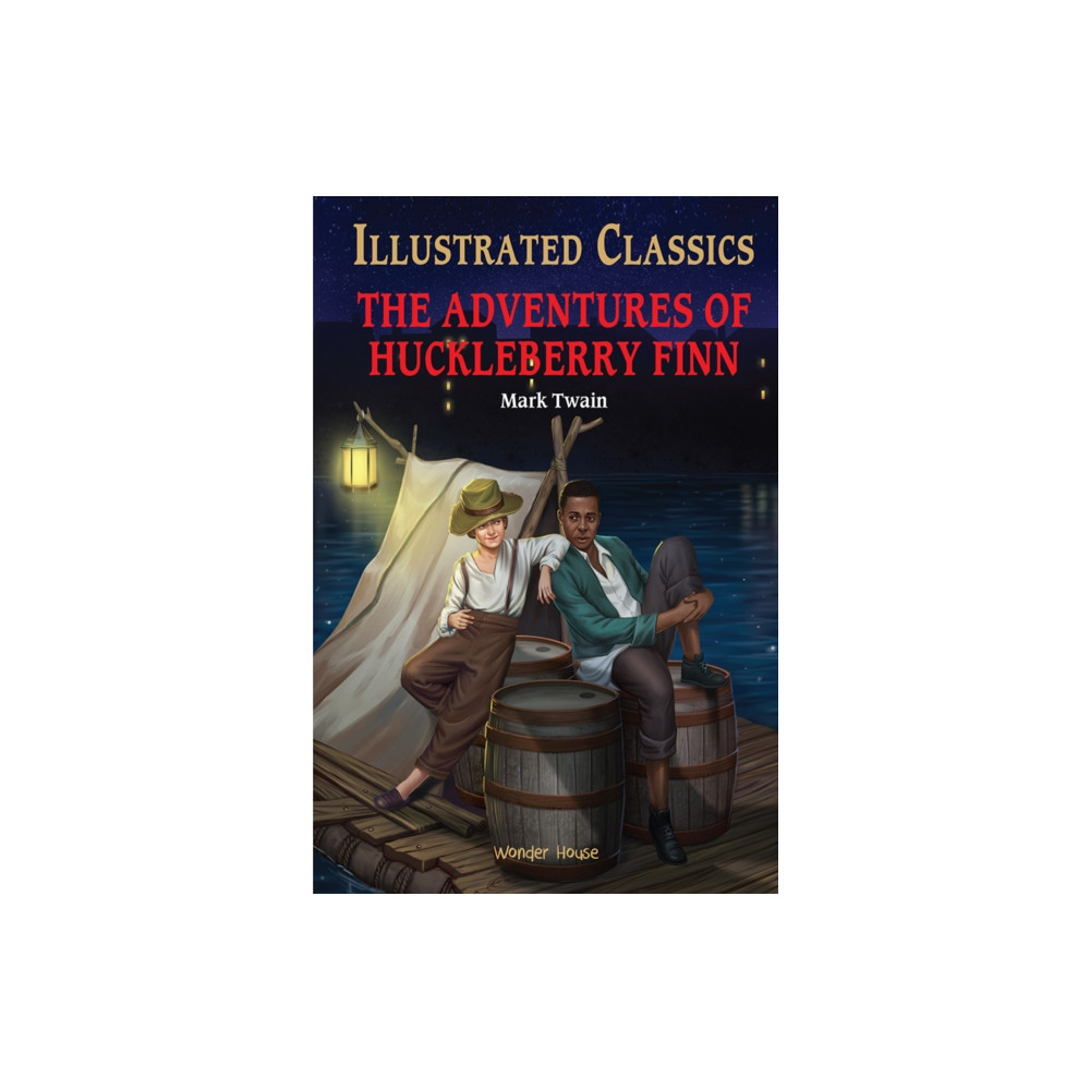 Produktbild för The Adventures of Huckleberry Finn : Illustrated Children Classics (inbunden, eng)