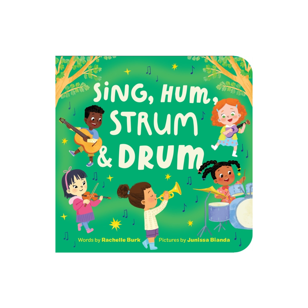 Produktbild för Sing, Hum, Strum, and Drum (bok, board book, eng)