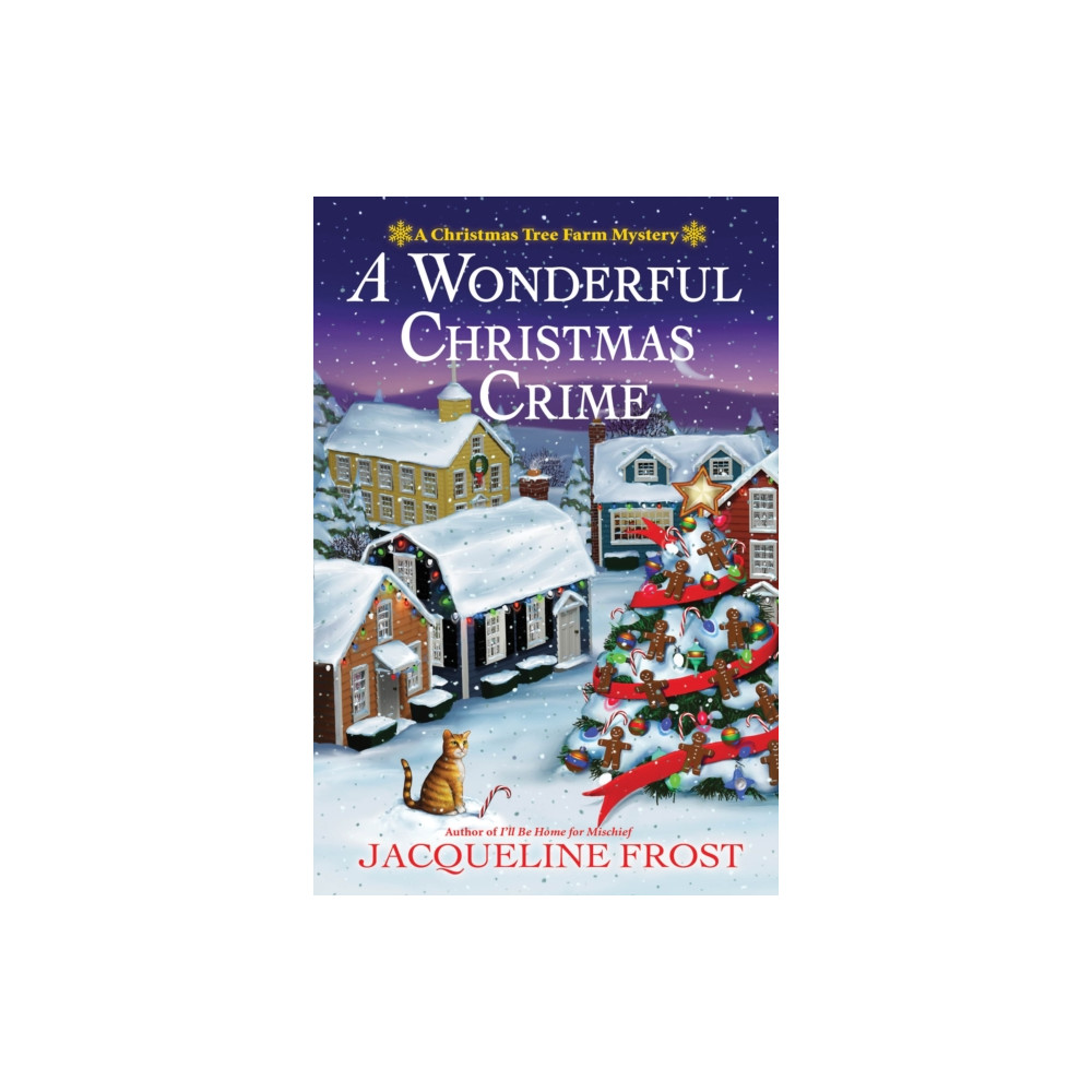 Produktbild för A Wonderful Christmas Crime (inbunden, eng)